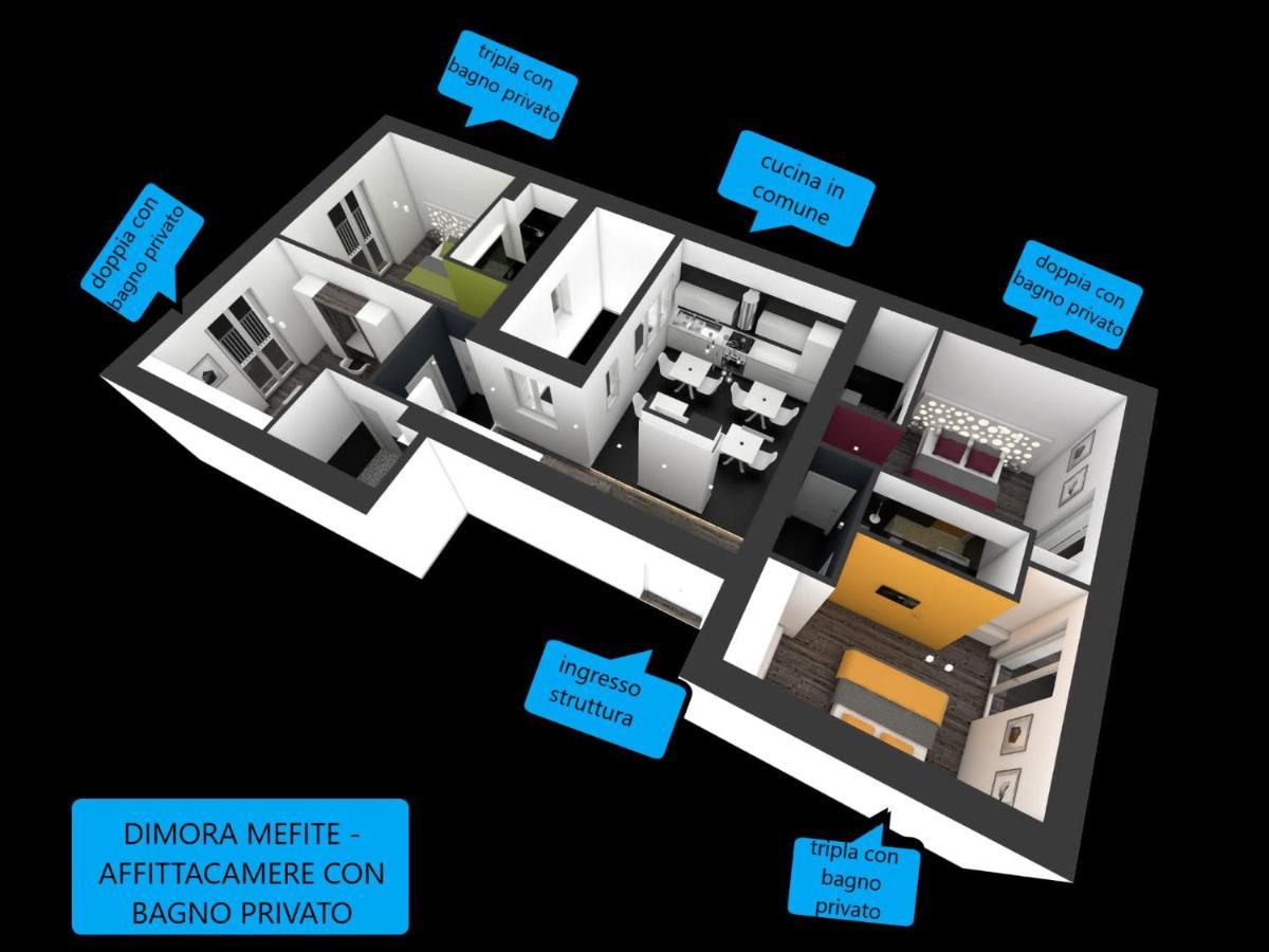 Dimora Mefite-Camere Con Bagno Privato E Self Check-In 马泰拉 外观 照片
